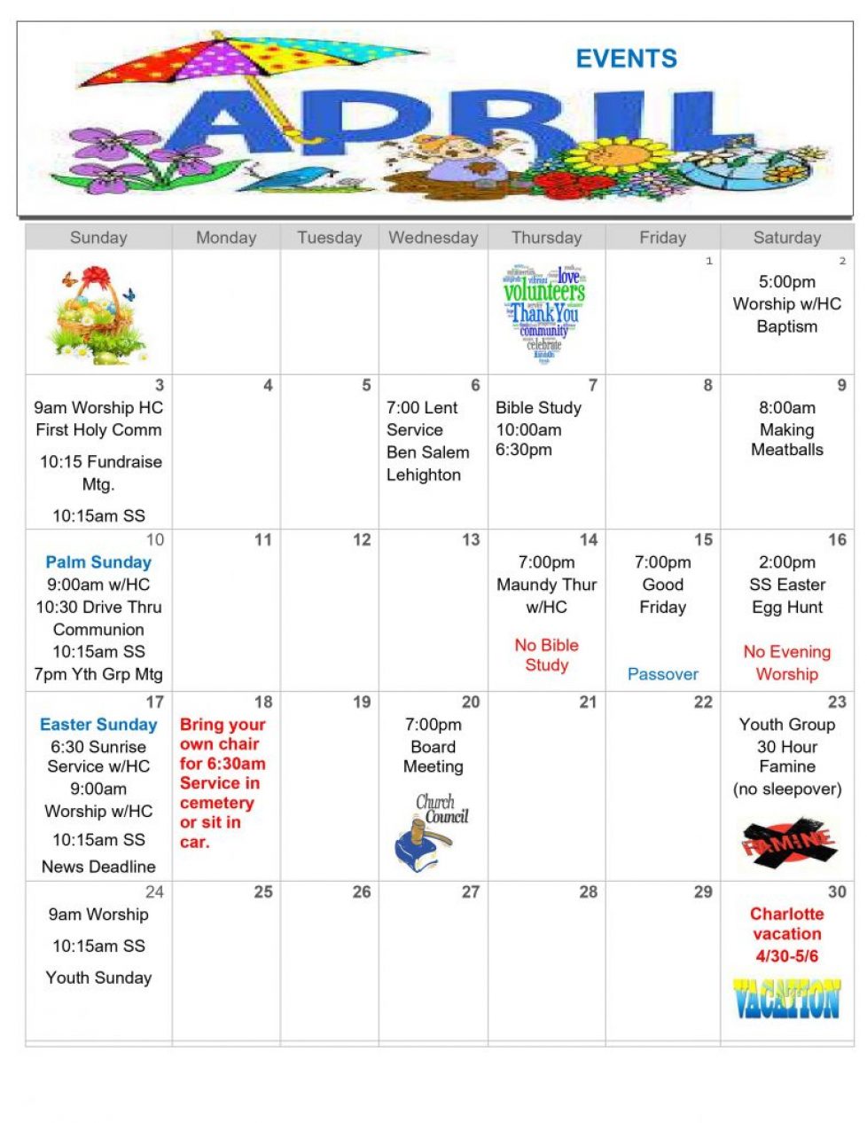 Calendar